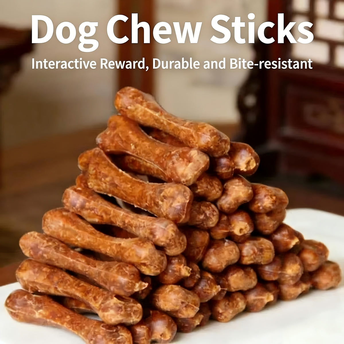 18pcs dog chew sticks small medium large puppies teeth