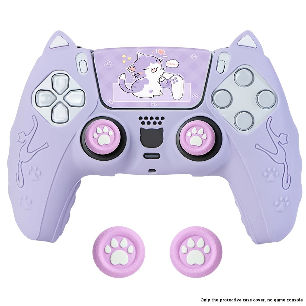 cat ear cover ps5 controller soft case ps5 controller