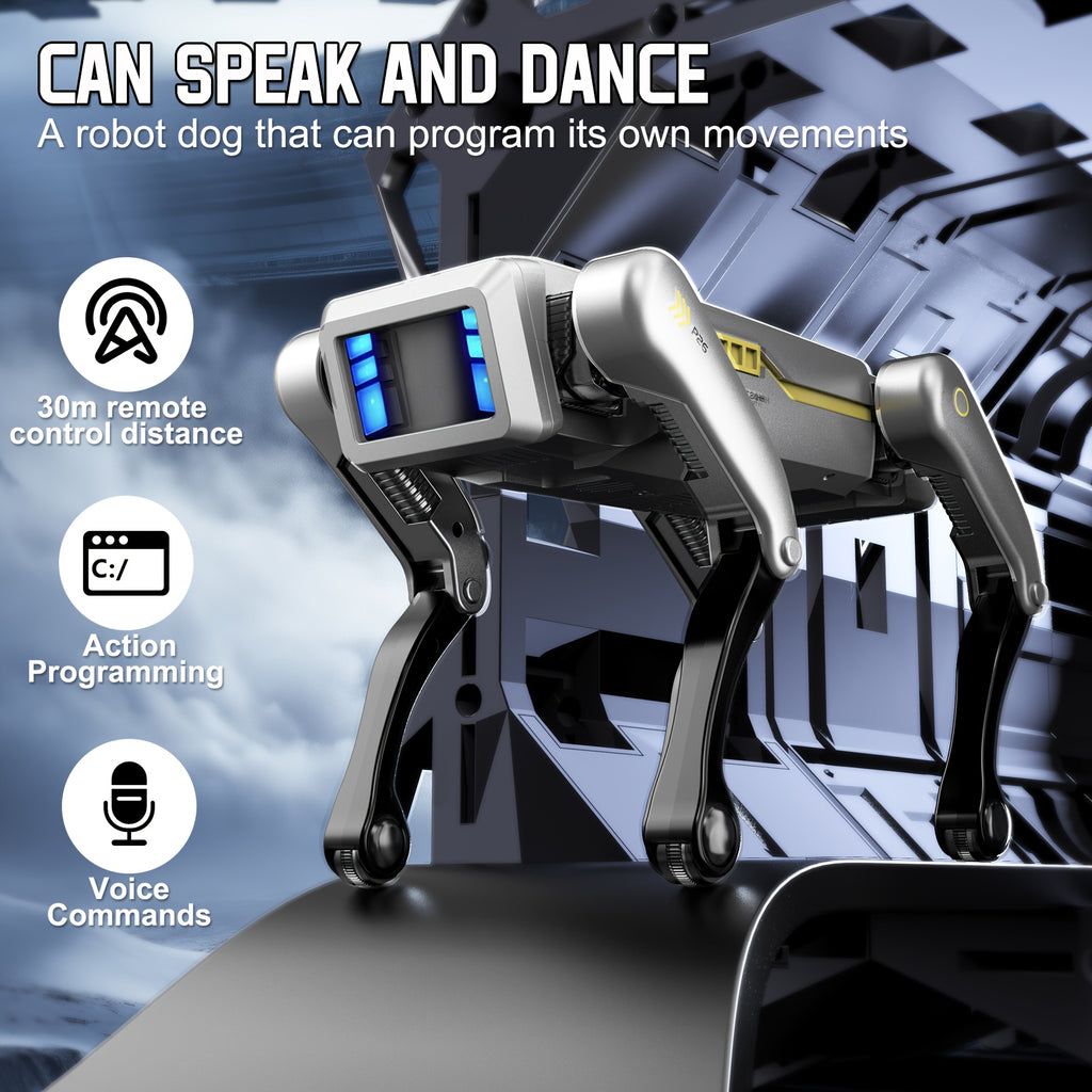 flash intelligent robot dog 2 4ghz remote