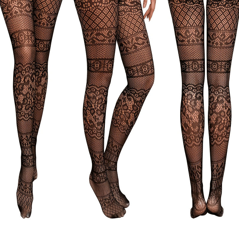 6 pair pack womens   sheer   lace high waisted