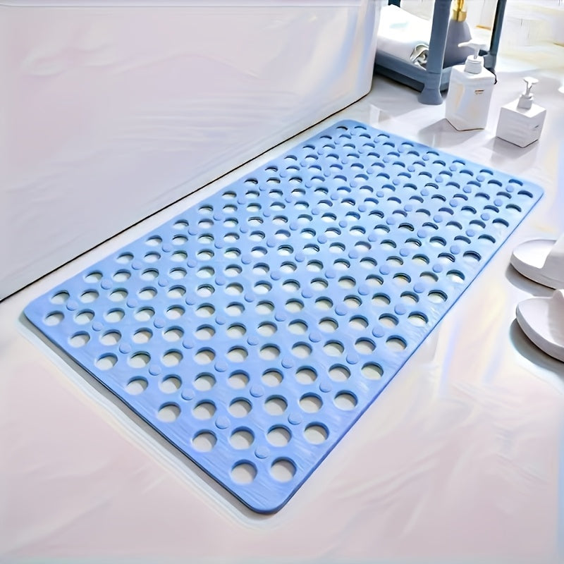 1pc bathroom quick dry anti slip pad shower mat circular