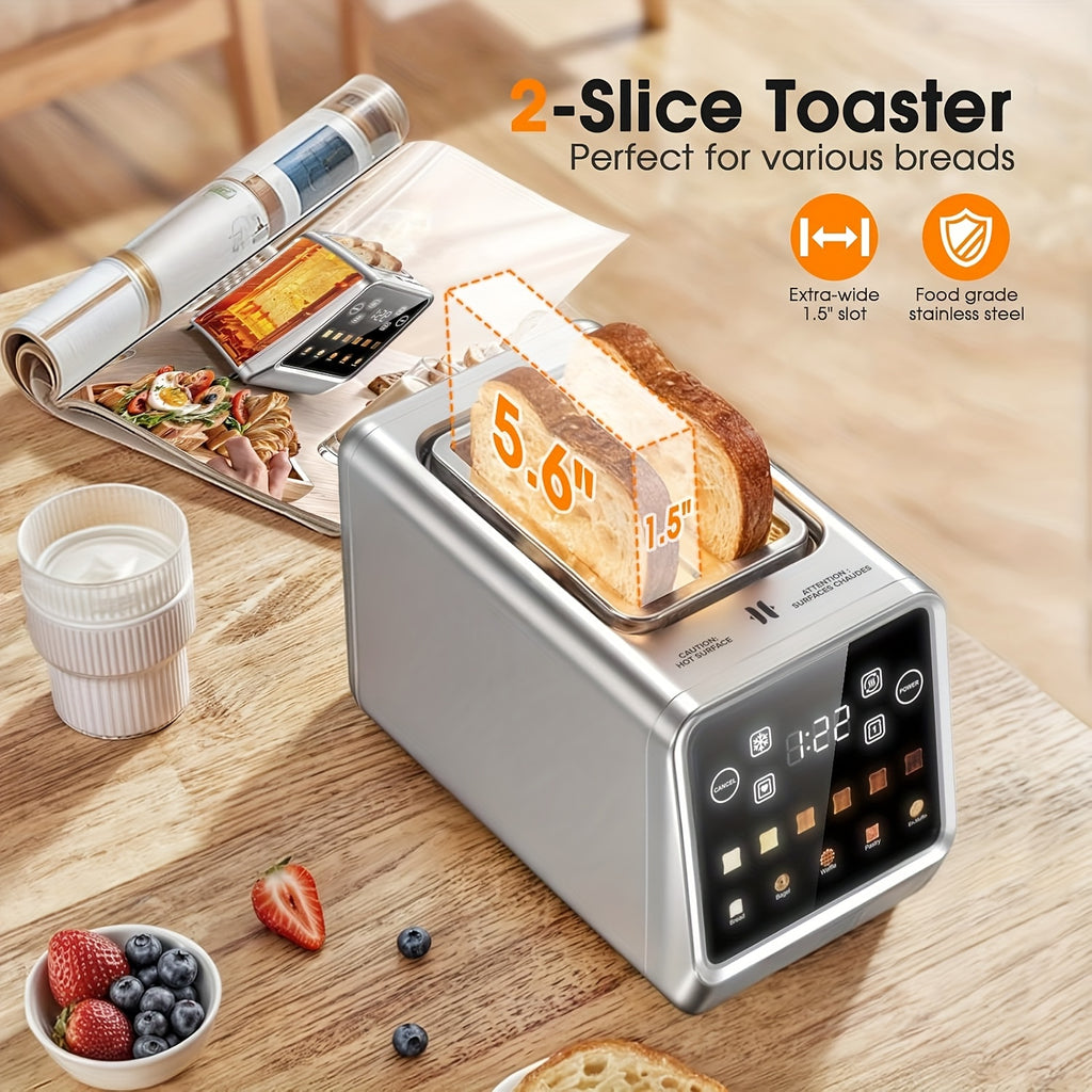 toaster 2   stainless steel