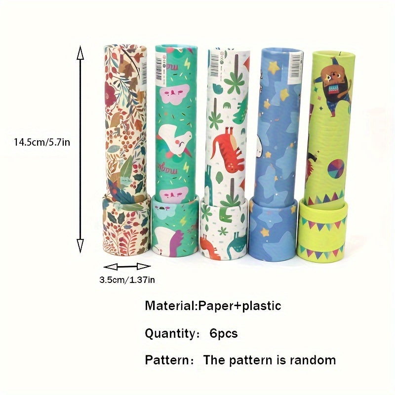 6 12 18pcs rotating kaleidoscope magical birthday party toys