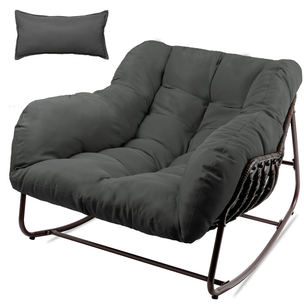 papasan rocking chair outdoor weather wicker papasan patio