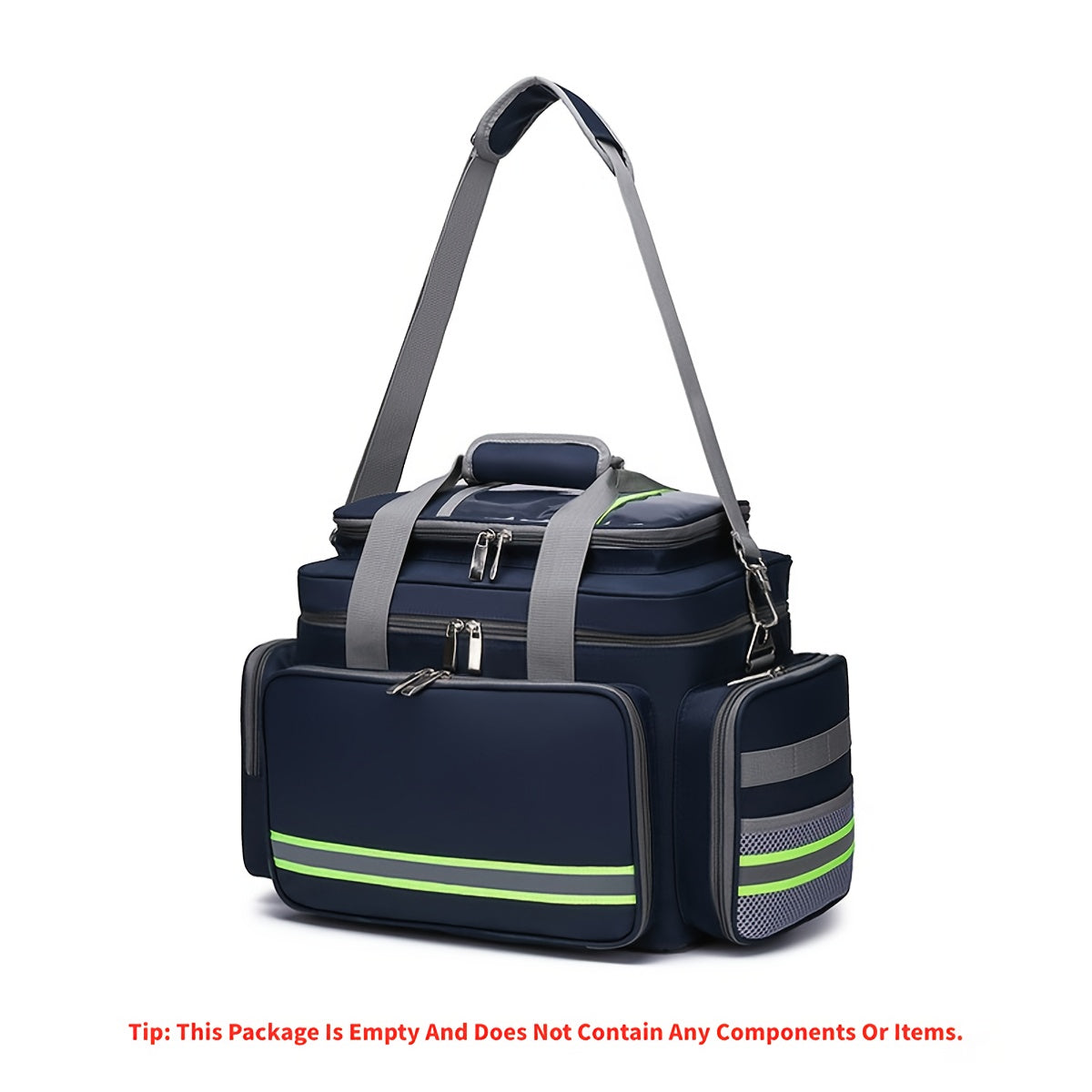 1pc large capacity portable crossbody emergency storage bag