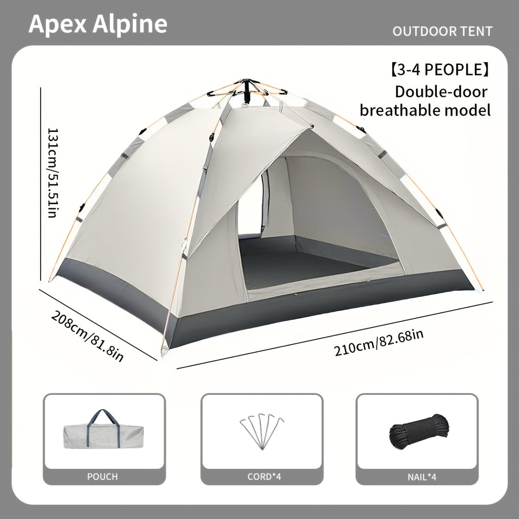 automatic   camping tent windproof sun resistant suitable