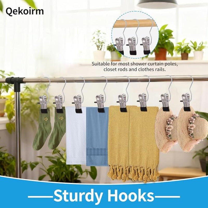 10 pants hangers clips space saving clothes organizer jeans