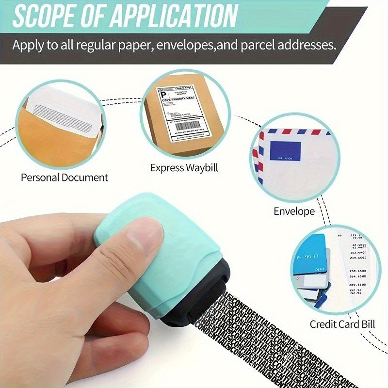 1pc privacy protection multi functional leakproof rolling