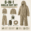 6 in 1   ghillie suit polyester   desert