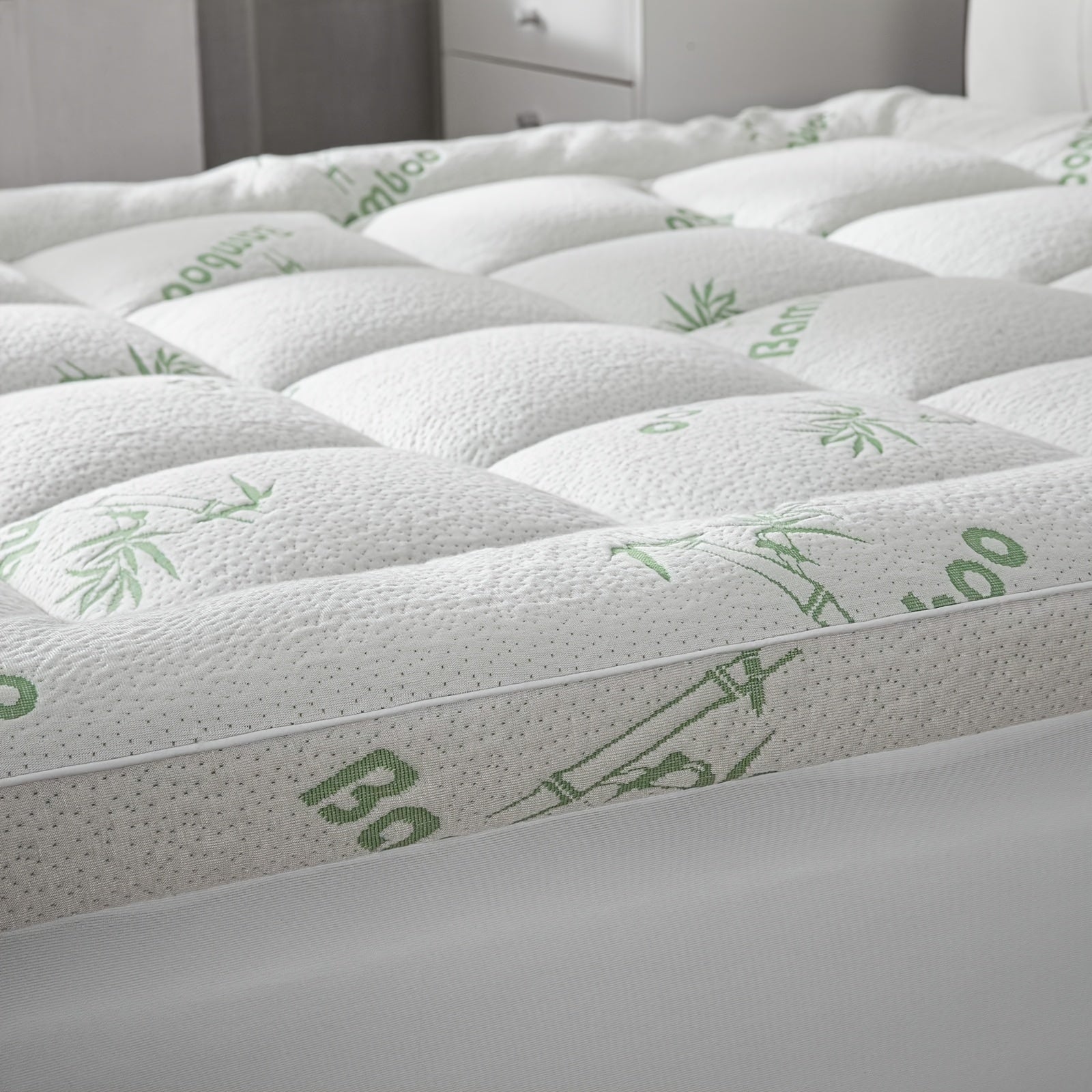 twin mattress topper 500 gsm cotton pillow top quilted