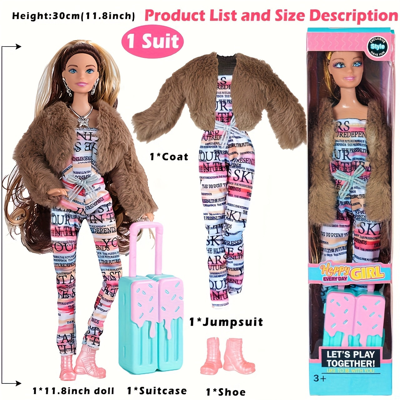 11 5 inch american toy princess dolls playset fashion