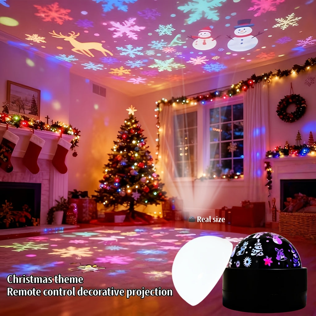 in 1 christmas theme night light dual use night light