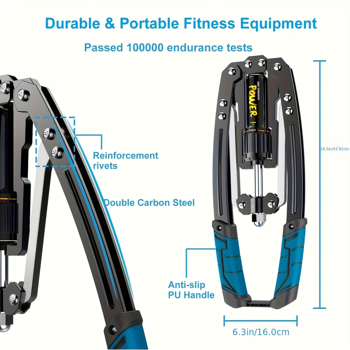 1 adjustable arm trainer chest expander home use 22 440 lbs