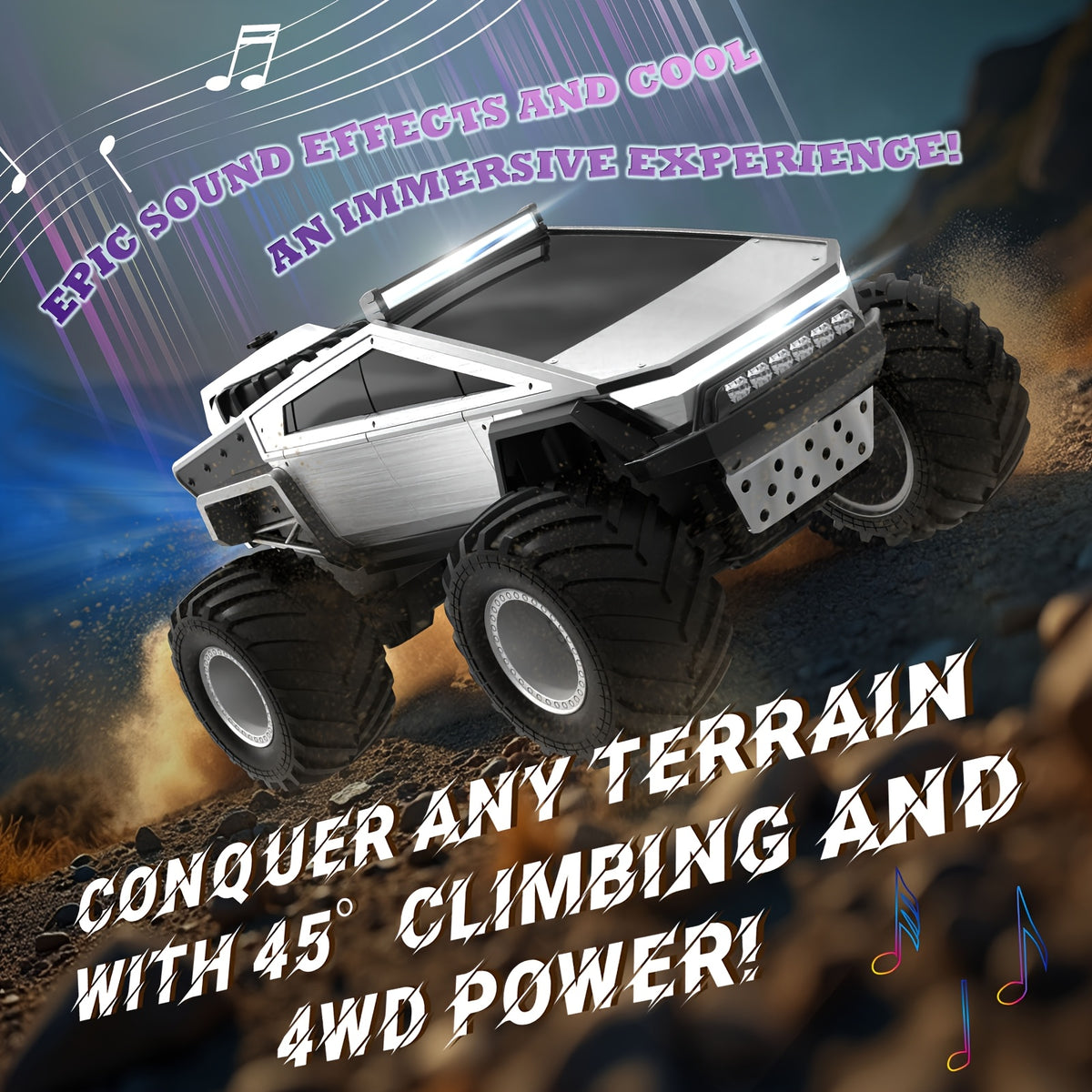 truck toy 2 4ghz 4wd terrain   truck toy