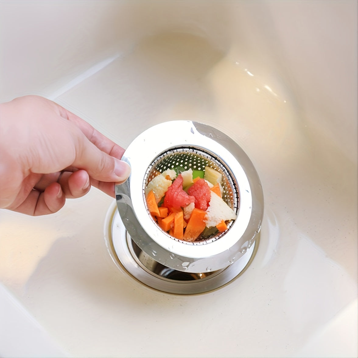 2pcs kitchen sink strainer stainless steel sink drain