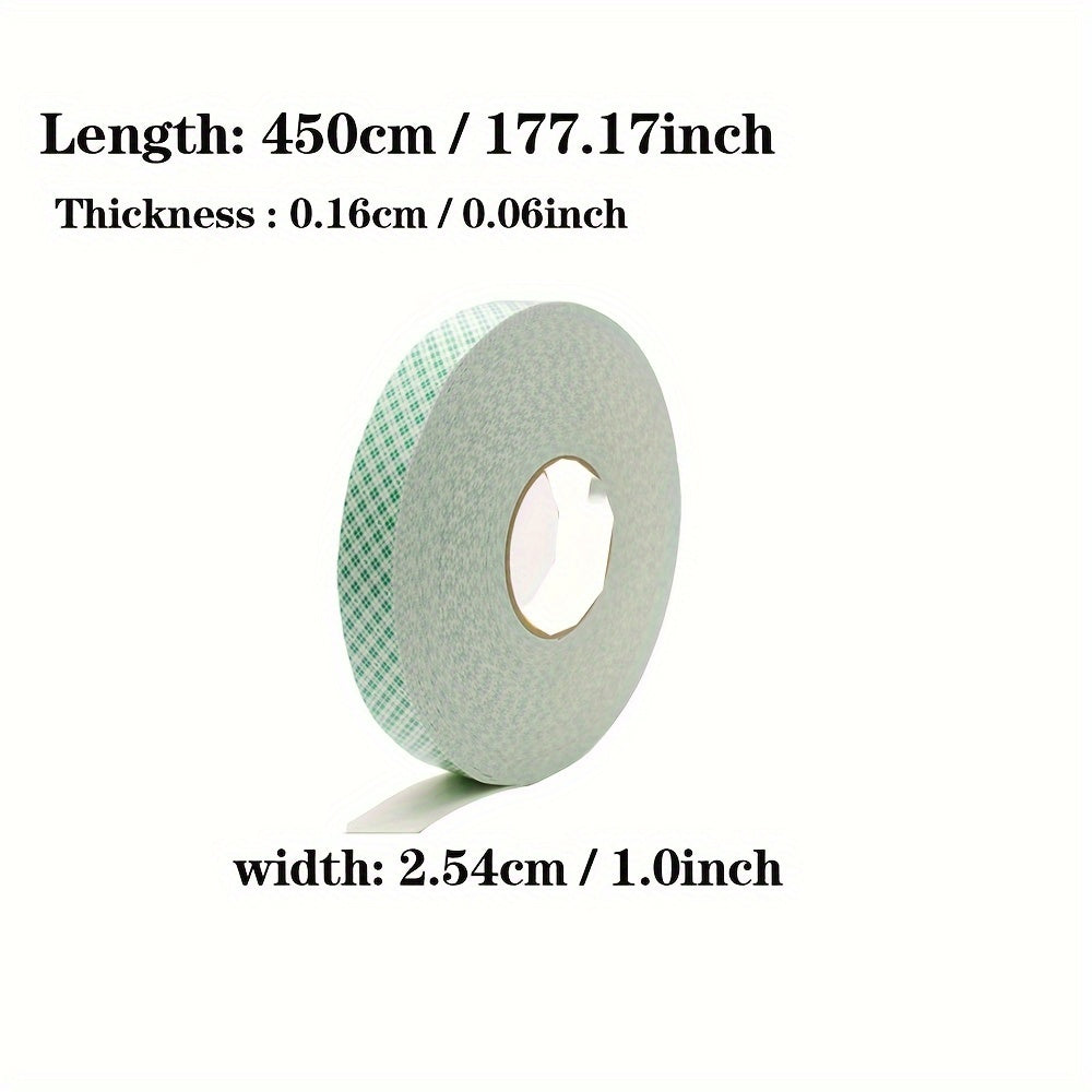 1 roll 4 5 meters long 2 54cm wide double sided polyurethane