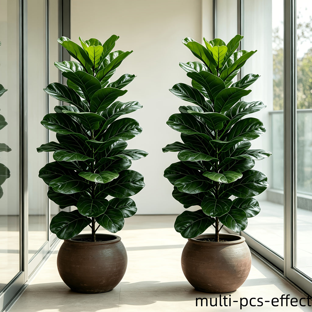 40 15 inch giant artificial fiddle leaf fig realistic